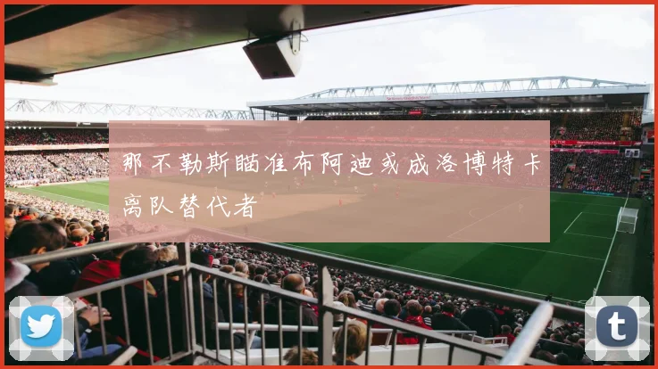 那不勒斯瞄准布阿迪或成洛博特卡离队替代者