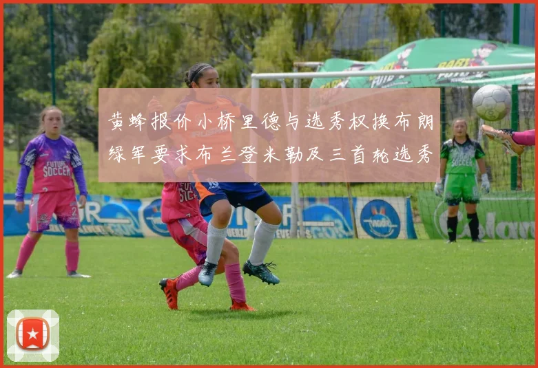 黄蜂报价小桥里德与选秀权换布朗绿军要求布兰登米勒及三首轮选秀权
