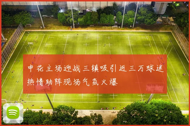 申花主场迎战三镇吸引近三万球迷热情助阵现场气氛火爆